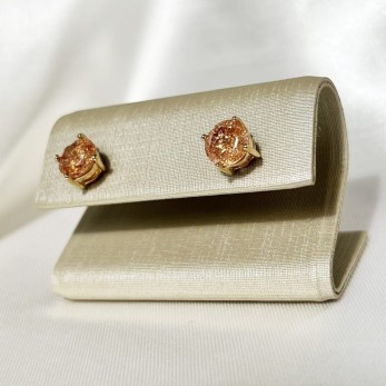 Brinco Ponto de Luz Champagne Glow