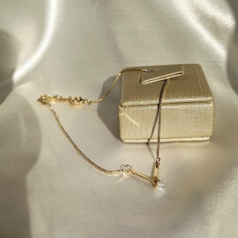 Tornozeleira V Com Cristais