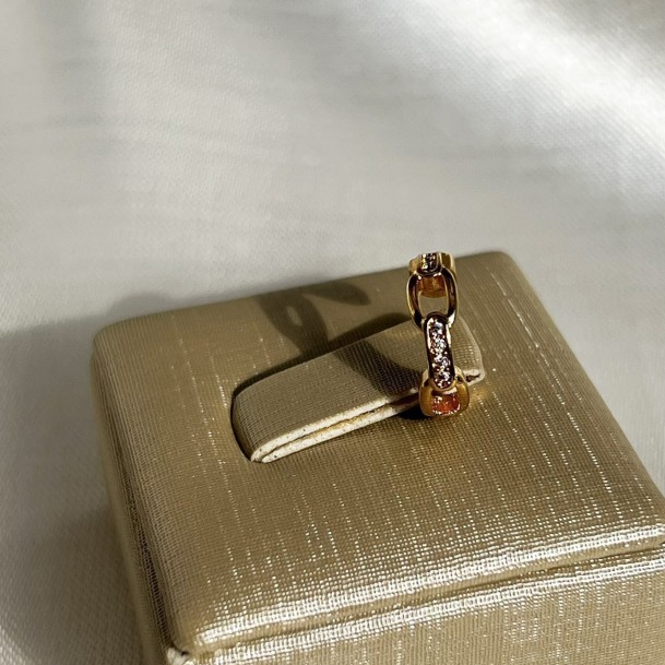 Piercing Fake Elos Com Cravejados