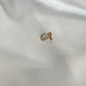 Piercing Fake Cruz Com Strass