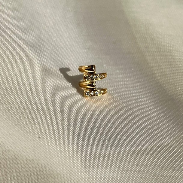 Piercing Fake Aros Strass