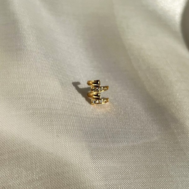 Piercing Fake Aros Strass