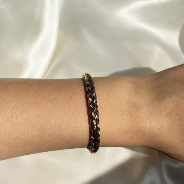 Bracelete Cordão Entrelaçado