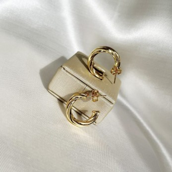 Brinco Argola Torcida Média