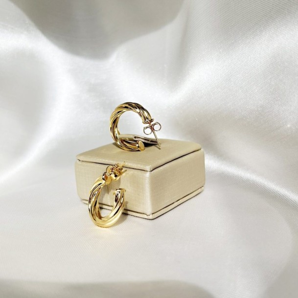 Brinco Argola Torcida Média