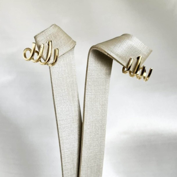 Brinco Earcuff 4 Fios