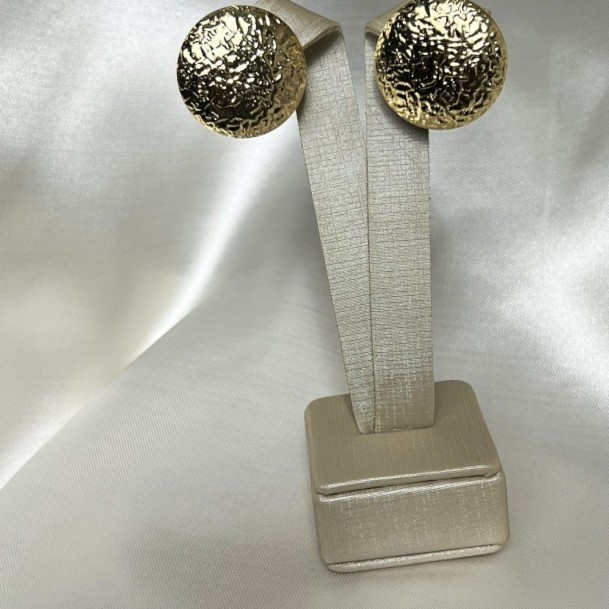 Brinco Martelado Redondo Médio