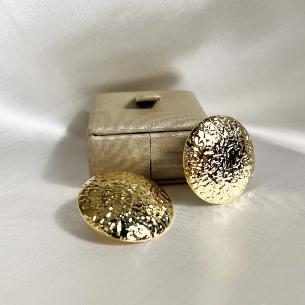 Brinco Martelado Redondo Médio