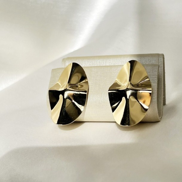 Brinco Martelado Folha Médio