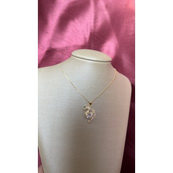 Colar Pantera Cravejada