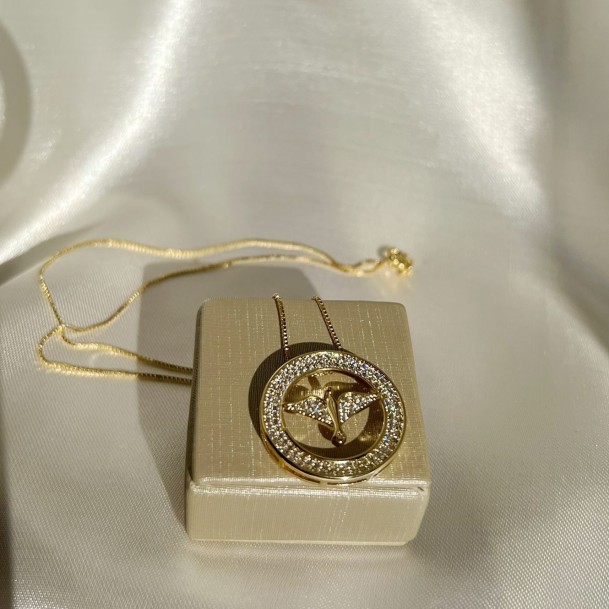 Colar Espírito Santo Cravejado