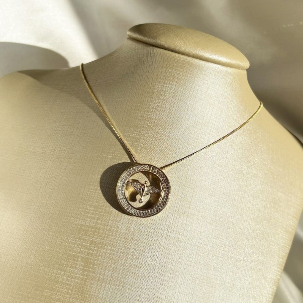 Colar Espírito Santo Cravejado