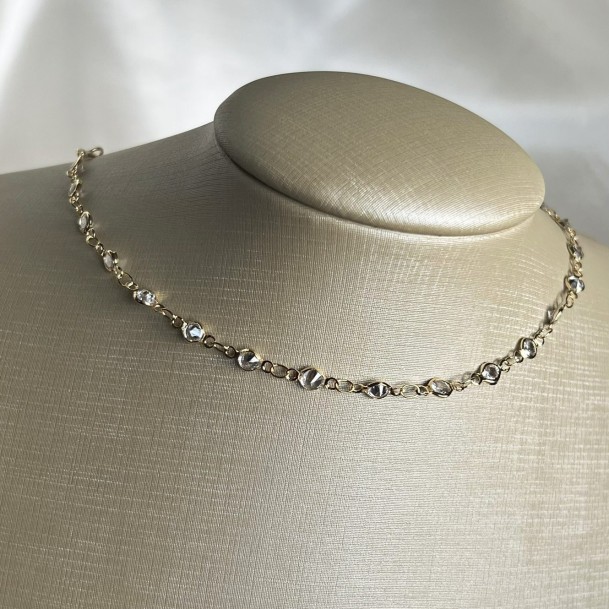 Colar Choker Cristais