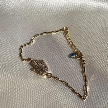 Pulseira Mão de Hamsá