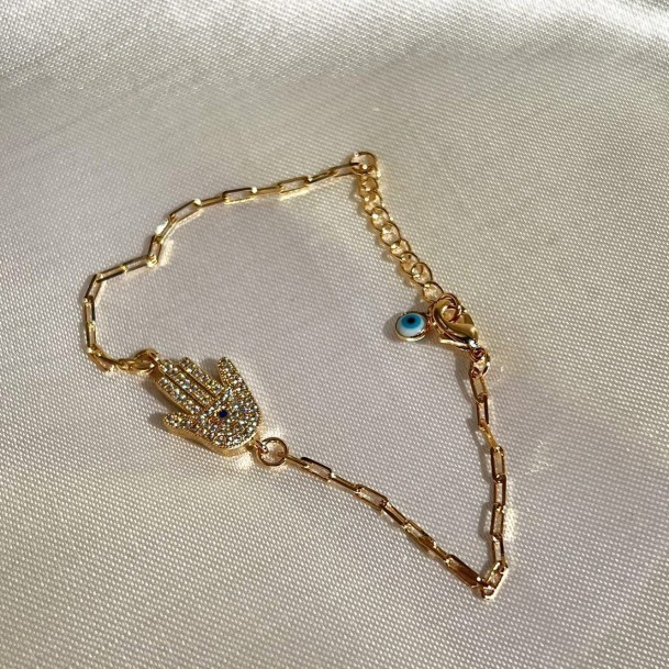 Pulseira Mão de Hamsá
