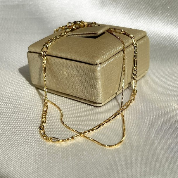 Pulseira Dupla Com Elos