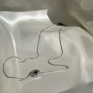 Colar Aro Com Strass