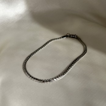 Pulseira Trançada Fina