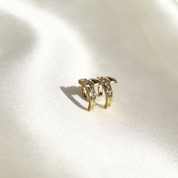 Piercing Fake Aros Strass