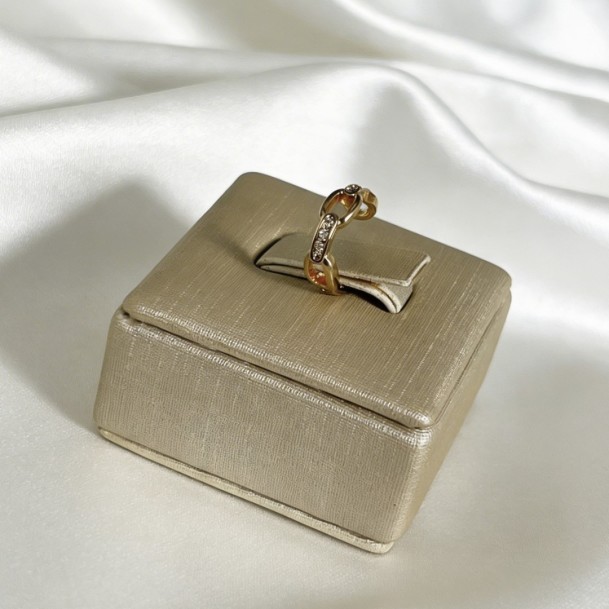 Piercing Fake Elos Com Cravejados